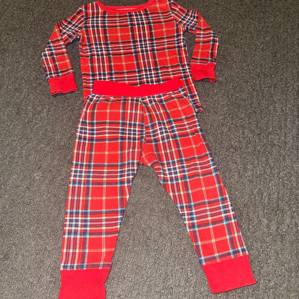 Wondershop kids Plaid Red Pajama set